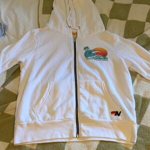Aviator Nation North shore Oahu X palm tree music festival collab hoodie